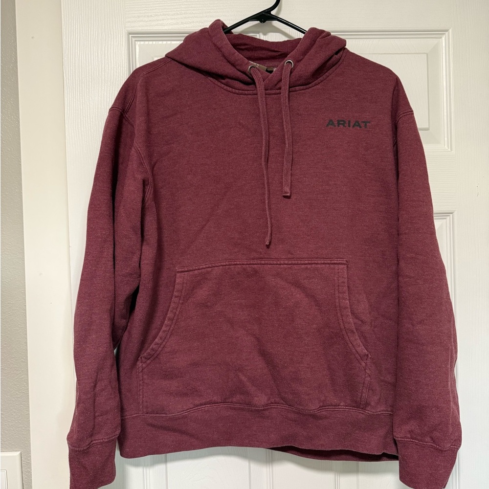 Ariat Men's Maroon Hoodie Sweatshirt